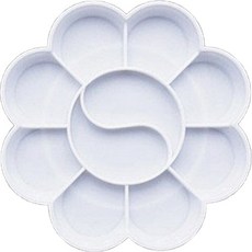 便攜式油畫調色板 P85 1型 11.5*11.5cm, 1個, 10格