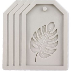 新新沙龍 椰子樹葉造型掛式模具 4入, 單一顏色