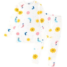 milkmilelolo 兒童酣睡月亮居家服上下套裝