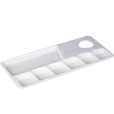 便攜式油畫調色板 P148 1型 23.5*9.5cm, 7個空格, 1個