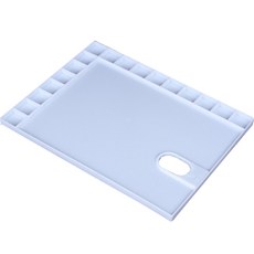 便攜式油畫調色板 P154 1型 28*22cm, 18格, 1個