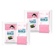 퓨어잇 아동용 핑크솔트 파래김, 2g, 20개