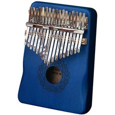 17音階復古拇指琴 藍色