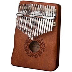 17音階復古拇指琴 棕色