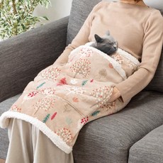 NITORI 宜得利家居 與寵物共享的厚實膝上毯