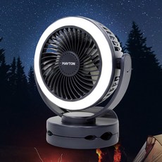 MAYTON 露營LED燈風扇 M-21-05-1, 深藍色