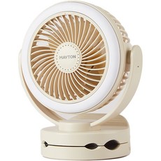 MAYTON 露營LED燈風扇 M-21-05-1, 象牙