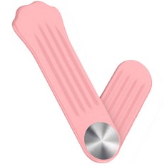 신신살롱 노트북 옆에 착 휴대폰 거치대, 핑크, 1개