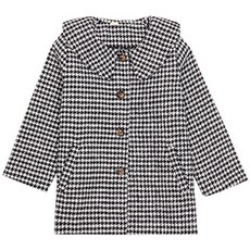 女童瑪麗格紋大衣 CCV53GCT123