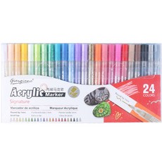 giorgione Signature 壓克力麥克筆24種套組, 24色, 1套