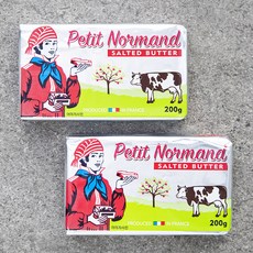 프리차드 쁘띠 노르망디 가염 버터, 2입, 200g
