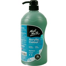 Mont Marte 蒙瑪特 大容量油畫顏料 綠色, 1 種顏色, 1L