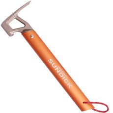 라이프이앤 캠핑 팩 망치 파운딩 해머 경량 B0378, 오렌지, 1개