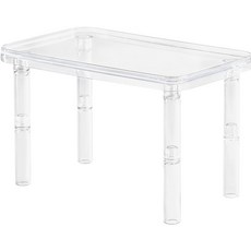 carno 倉鼠透明餐桌, 1個, 白色