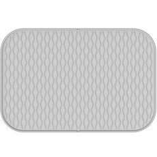 Catstag 貓用防落砂貓砂墊, 灰色, 1個