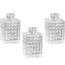 質感設計擴香瓶空瓶容器 10號款 3入, 100毫升, 透明