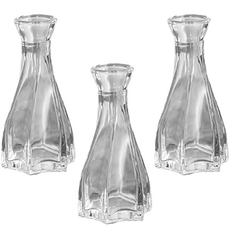 質感設計擴香瓶空瓶容器 11號款 3入, 100毫升, 透明