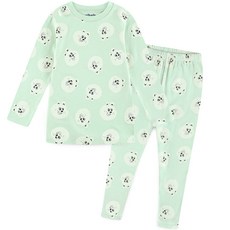 milkmilelolo 兒童可愛熊熊室內家居服套裝