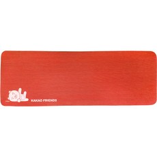 Kakao Friends NBR 瑜珈墊, 紅色, 1個