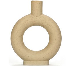 KOKA 陶瓷造型花瓶 S號, 150毫升, 米色