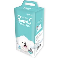 Primeow 小型犬用寵物尿布墊 無味 50入, 1個