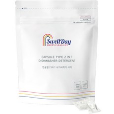 SwellDay 洗碗機用高濃縮清潔膠囊 30入, 1個, 240克