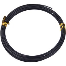 마다꾸미 에나벨 공예철사 1.5mm x 5m, 14 블랙, 1개