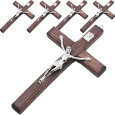 Ando基督十字架吊墜, 5個, 混色A