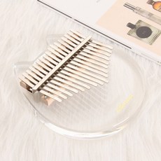 拇指琴 17鍵 多啦A夢 透明+盒子組, 1套