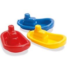 댄토이 NEW 3색 보트 목욕놀이완구 세트 15cm, 혼합색상, 1개