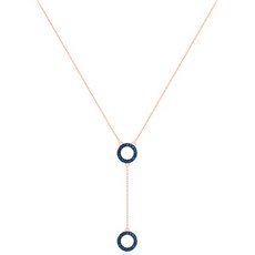 밀튼스텔리 여성용 실버 목걸이 MSJ-SN180202RGBQ