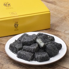고수록 방앗간에서 갓 쪄낸 서천 생모시 검정깨 인절미, 960g, 1개입, 1개