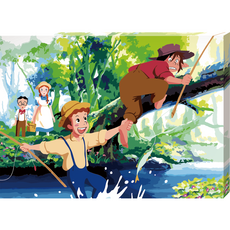 케이엠엘리 DIY 페인팅 46 x 33.5 cm, 톰소여의 모험, 1개