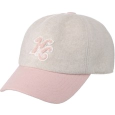 Heal Creek H242 Reverse Boucle刺繡棒球帽, 米色