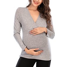 에이홉 섹시 브이넥 임산부 티셔츠
