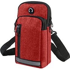 WeTheHome 輕量運動臂帶迷你包, 紅色