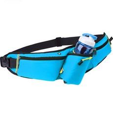 Witherhome 輕量運動水壺口袋腰包, 天藍色