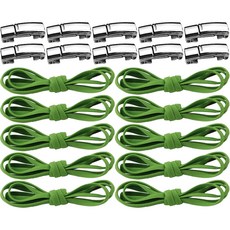 엘쏘 강력 자석 클립 탄성 신발끈 10p + 자석클립 10p 세트