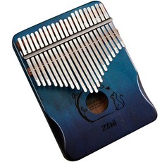 拇指琴 21鍵 藍色