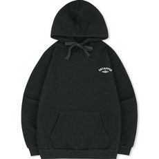 UNTAPPED 男款大尺碼1988拱形小標誌刷毛連帽T恤