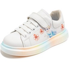 Lulushu 女童花朵公主運動鞋