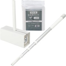 [쿠팡수입] 니토리 초강력 사선컷팅 테이프 클리너 리필 3개 + 거치대 3단 롱 핸들 세트, 1세트