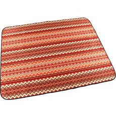 Byfit 露營野餐墊 條紋, 橘色