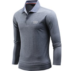 DAKUANG 男款長袖Dover高爾夫刺繡Polo衫 E09JKA_JL4375