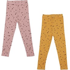 Rainbow Kids 兒童大麥町羅紋內搭褲2件組