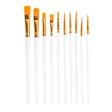 The Jonet 油畫筆刷組 白色, 1套