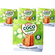 탑코코 코코넛 오리지널 크래커 10p, 150g, 4개