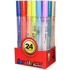 Leto Thezonet 壓克力設計筆 24 支裝, 1套, 混合顏色