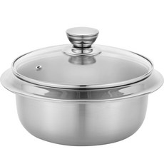 KITCHEN FLOWER IH爐適用3層不鏽鋼鍋, 單色, 20cm, 1個