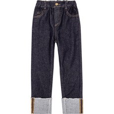 女童深色女孩牛仔褲 CCV55GPT246